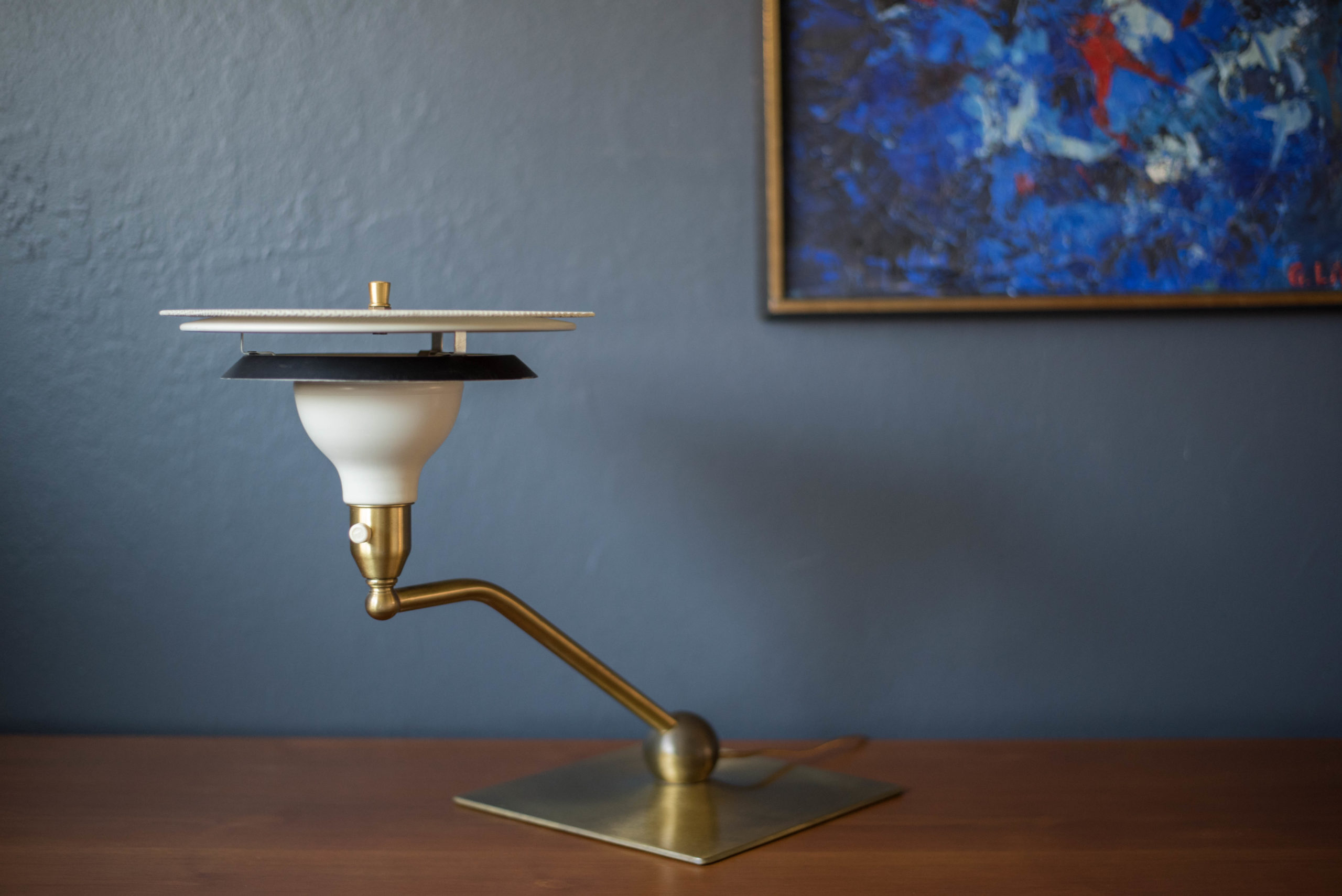 その他 National desk light stand 70s VINTAGE Mid Century Modern - Vintage MATSUSHITA ELECTRIC National