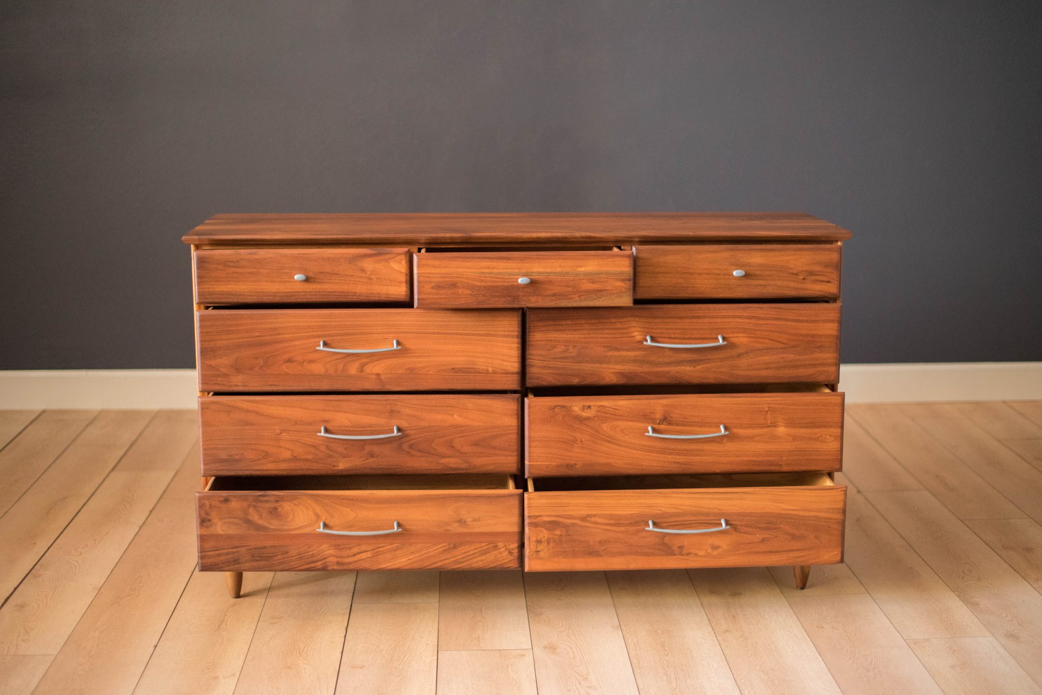 Mid Century Solid Walnut Dresser by AceHi Mid Century Maddist