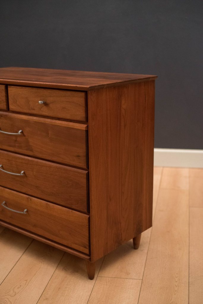 Mid Century AceHi Solid Walnut Dresser Chest Mid Century Maddist