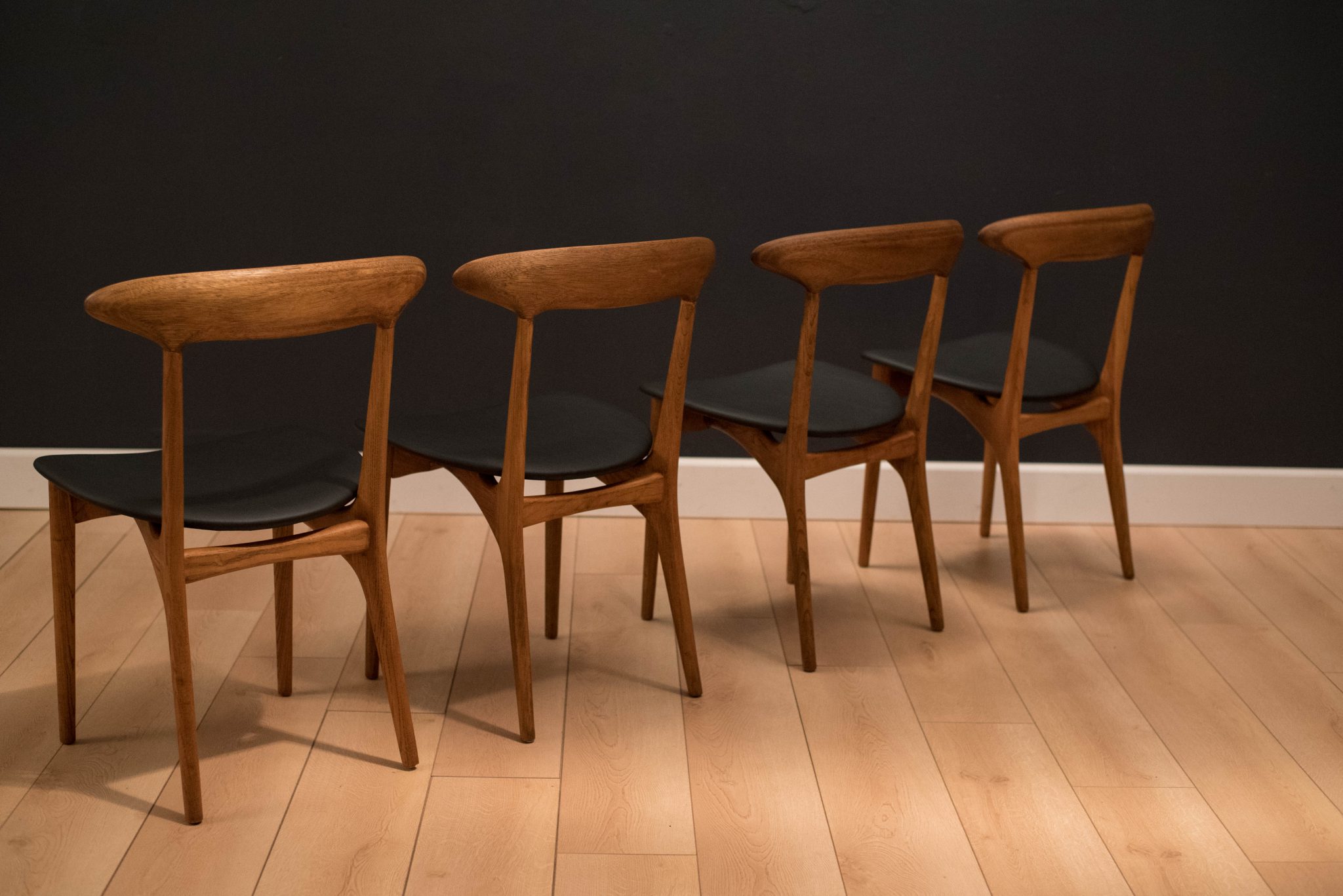 Danish Kurt Ostervig Dining Chairs Mid Century Maddist