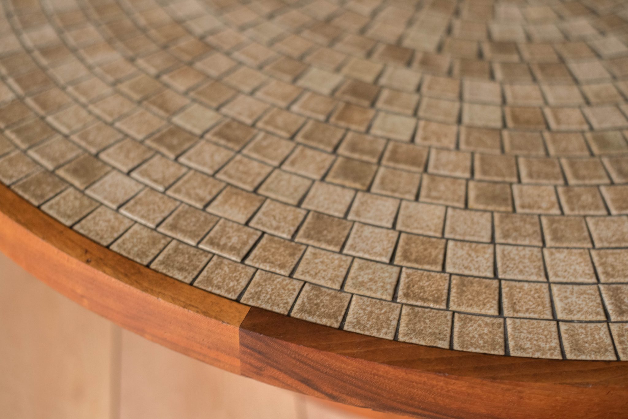 Monumental Martz Coin Tile Dining Table — OAM