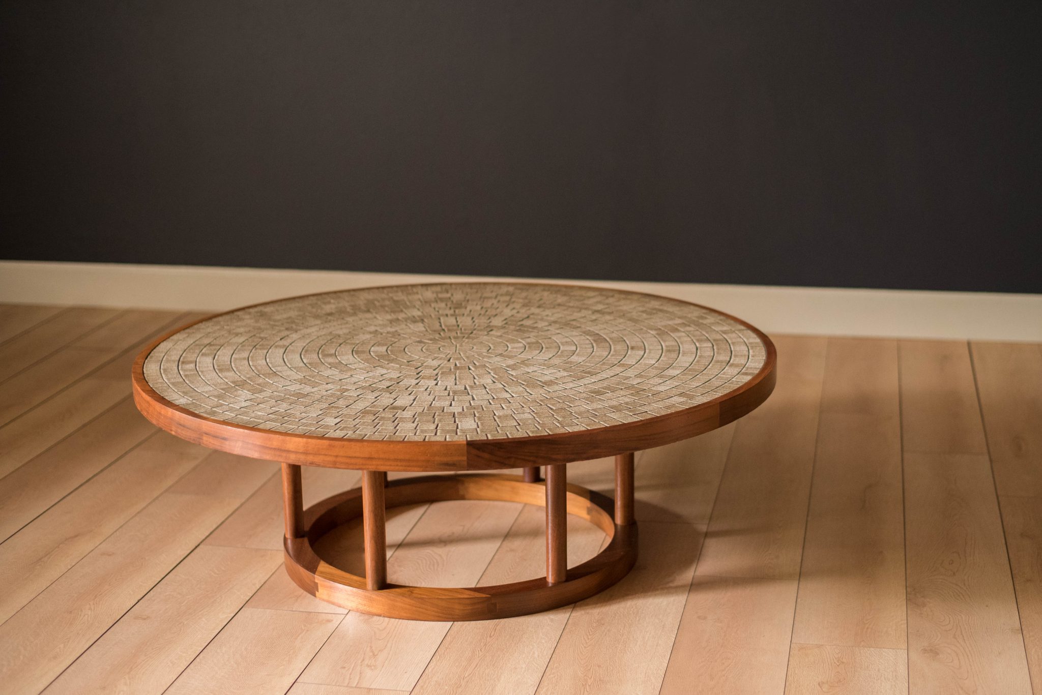 Monumental Martz Coin Tile Dining Table — OAM