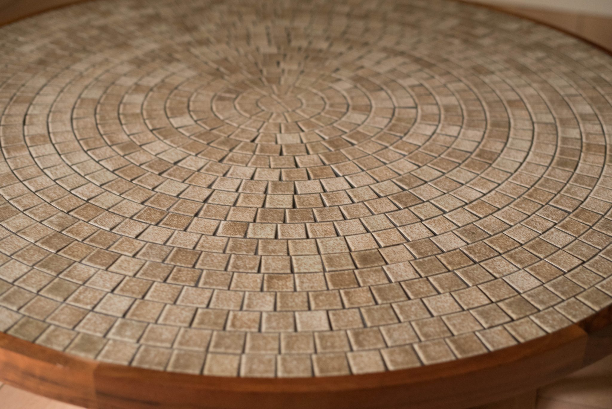 Monumental Martz Coin Tile Dining Table — OAM