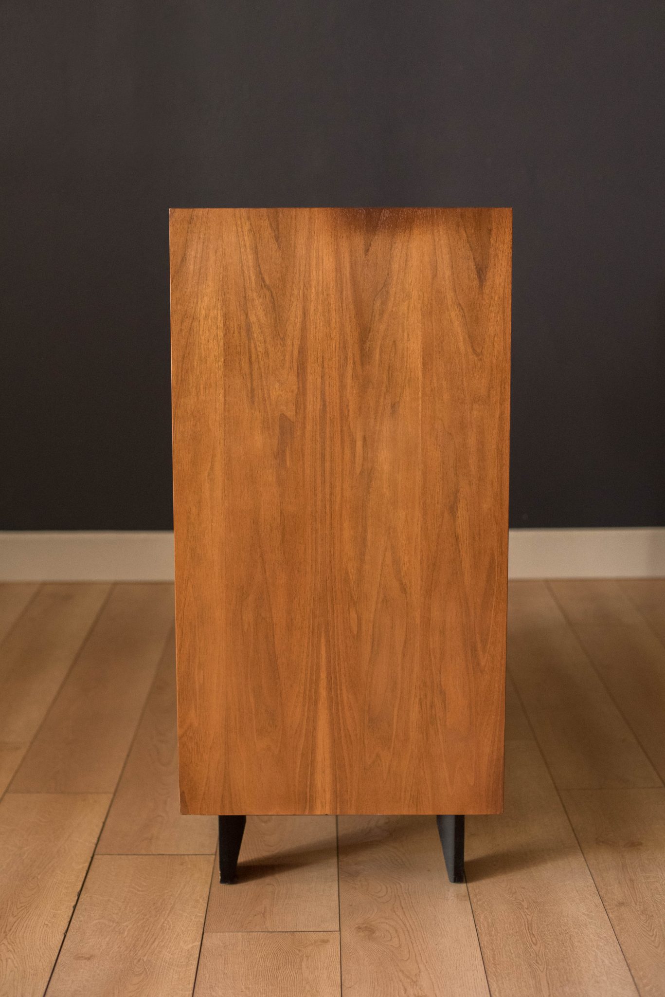 Vintage Walnut Basic Series Bookcase by Nelson for