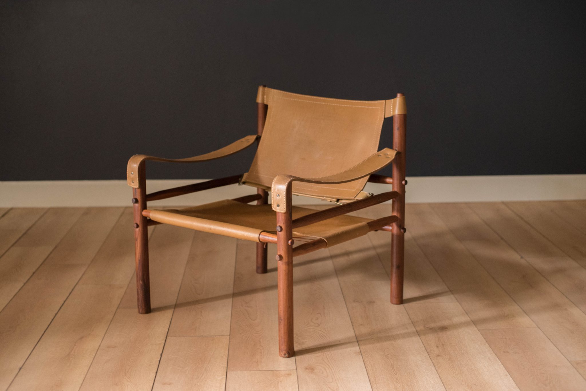 rosewood safari chair