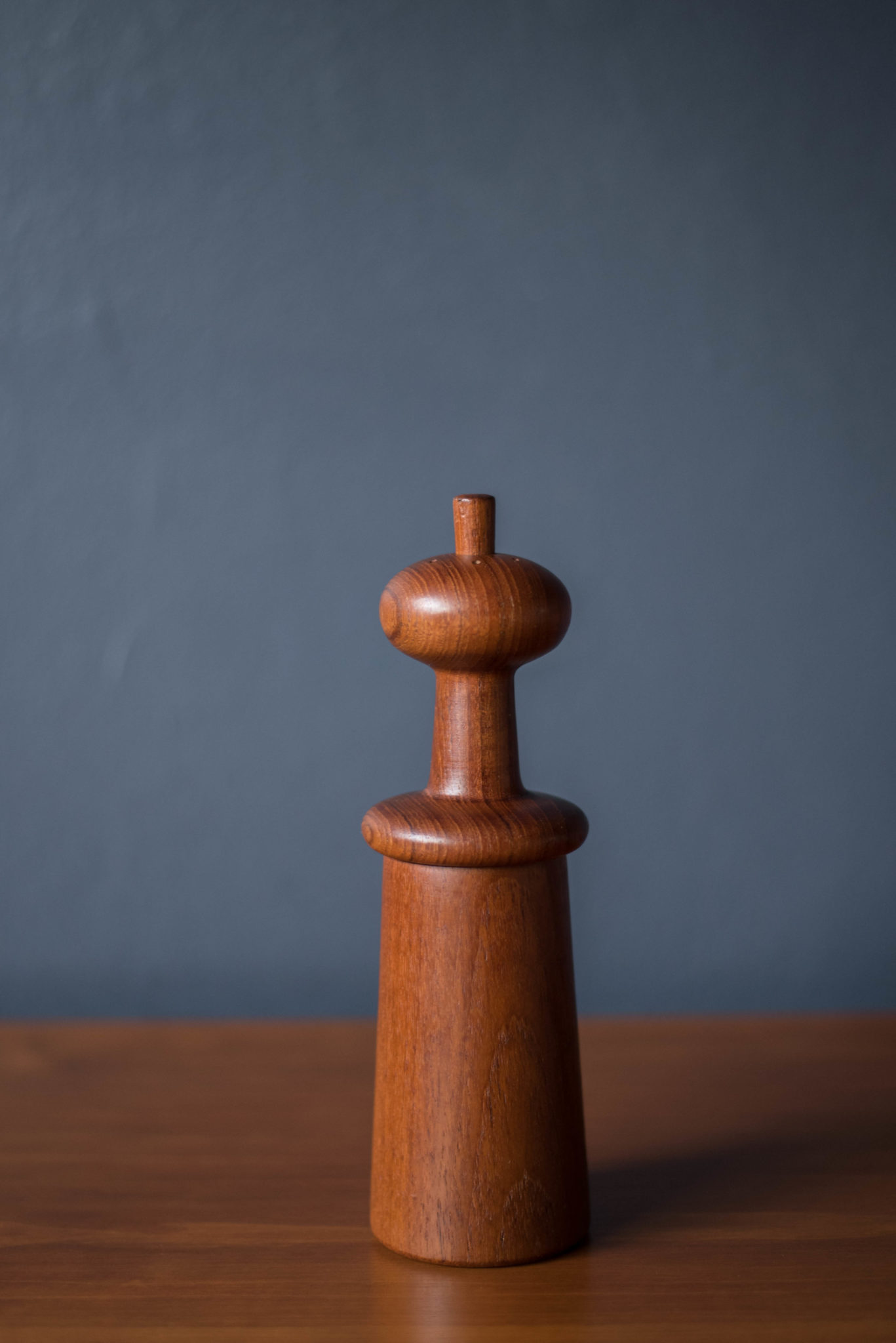 Raw Teak Salt And Pepper Mill Set