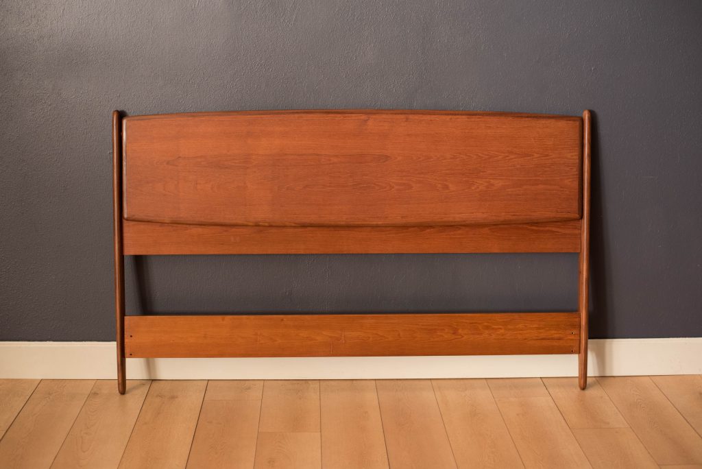 Vintage Danish Queen Size Headboard by Svend A. Madsen Mid Century